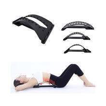 Load image into Gallery viewer, Stretch Equipment Back Massager Stretcher Fitness Lumbar Support Relaxation Mate Spinal Pain Relieve Chiropractor Messager