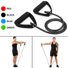 Load image into Gallery viewer, 120cm Yoga Pull Rope Resistance Bands Fitness Gum Elastic Bands Fitness Equipment Rubber expander Workout Exercise Training Band