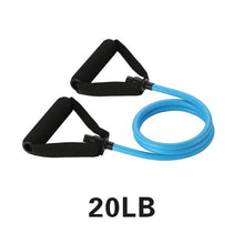 Load image into Gallery viewer, 120cm Yoga Pull Rope Resistance Bands Fitness Gum Elastic Bands Fitness Equipment Rubber expander Workout Exercise Training Band