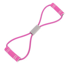 Load image into Gallery viewer, New Gym 8 Word Elastic Band Chest Developer Rubber Latex Resistance Bands Fitness Equipment Stretch Yoga Training