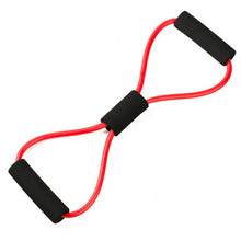 Load image into Gallery viewer, New Gym 8 Word Elastic Band Chest Developer Rubber Latex Resistance Bands Fitness Equipment Stretch Yoga Training