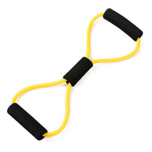 Load image into Gallery viewer, New Gym 8 Word Elastic Band Chest Developer Rubber Latex Resistance Bands Fitness Equipment Stretch Yoga Training