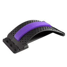 Load image into Gallery viewer, Back Massager Stretcher Equipment Waist Massage Instrument Massageador Fitness Lumbar Support Relaxation Spine Spine Pain Relief