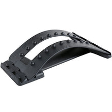 Load image into Gallery viewer, Back Massager Stretcher Equipment Waist Massage Instrument Massageador Fitness Lumbar Support Relaxation Spine Spine Pain Relief