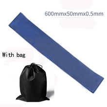 Load image into Gallery viewer, Yoga Rubber Resistance Bands Indoor Outdoor Fitness Equipment 0.4mm-1.2mm Pilates Sport Training Workout Elastic Bands
