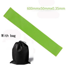Load image into Gallery viewer, Yoga Rubber Resistance Bands Indoor Outdoor Fitness Equipment 0.4mm-1.2mm Pilates Sport Training Workout Elastic Bands
