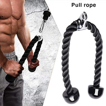 Load image into Gallery viewer, Fitness Equipment Nylon Drawstring Biceps Drawstring Triceps Drawstring For Exercise Triceps, Biceps, Back, Shoulder And Abdom
