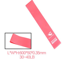 Load image into Gallery viewer, Resistance Bands Rubber Band Workout Fitness Gym Equipment rubber loops Latex Yoga Gym Strength Training Athletic Rubber Bands
