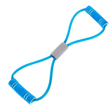 Load image into Gallery viewer, New Gym 8 Word Elastic Band Chest Developer Rubber Latex Resistance Bands Fitness Equipment Stretch Yoga Training
