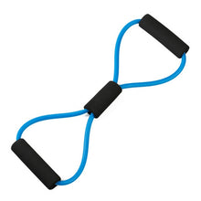 Load image into Gallery viewer, New Gym 8 Word Elastic Band Chest Developer Rubber Latex Resistance Bands Fitness Equipment Stretch Yoga Training
