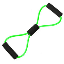 Load image into Gallery viewer, New Gym 8 Word Elastic Band Chest Developer Rubber Latex Resistance Bands Fitness Equipment Stretch Yoga Training
