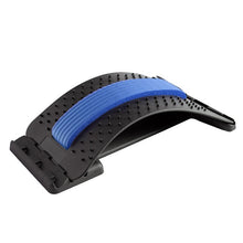 Load image into Gallery viewer, Back Massager Stretcher Equipment Waist Massage Instrument Massageador Fitness Lumbar Support Relaxation Spine Spine Pain Relief
